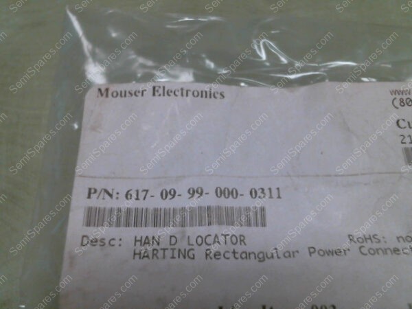 617-09-99-000-0311 | HAN D LOCATOR, HARTING RECTANGULAR POWER CONNECTOR - Image 4