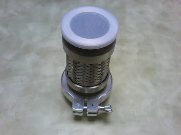 FLEXIBLE HOSE COUPLING | ISO KF-50 FLEXIBLE HIGH VACUUM HOSE COUPLING-BRAIDED;135MM LONG; 1-7/8"ID - Image 2