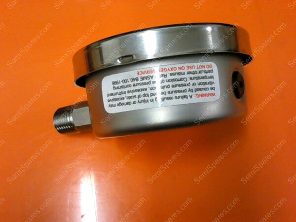 GA-2460-00 | WINTERS GAUGE,STAINLESS W'/DAMPNER,P824Z,2.5" - Image 3