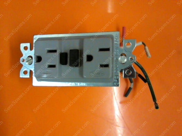 687-061252-001 | RECEPTACLE 15A 125V GRAY - Image 3