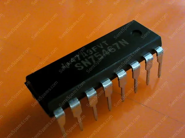 SN75467N | TI SN75467N INTEGRATED CIRCUIT (IC) - GENUINE