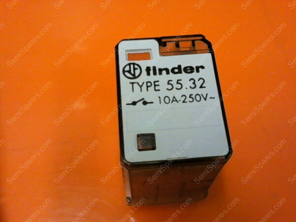 10A-250VAC | FINDER ELECTROMAGNETIC DPDT UCOIL 24VDC 10A/250VAC 10A/30VDC - Image 3