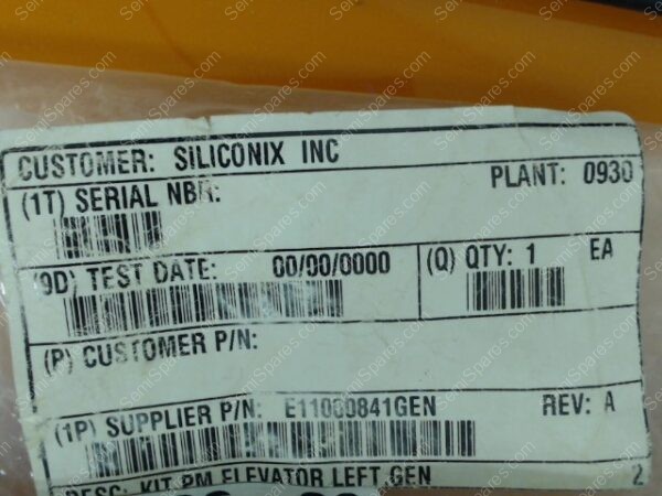 KT-5290-00 | KIT,E11000841GEN,PM,ELEVATOR LEFT,GEN,I8 - Image 4