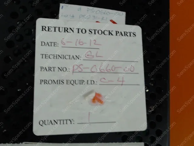 PS-0660-00 | P-SUP,ETU-3MA01H,PANASONIC,+5/+-12VDC - Image 4