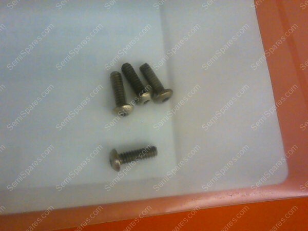 0015-09327 | SCREW MACH BTN HD 4-40 X 3/8 HEX SKT SST NI PLATED 0015-09327 (PKG OF 4)