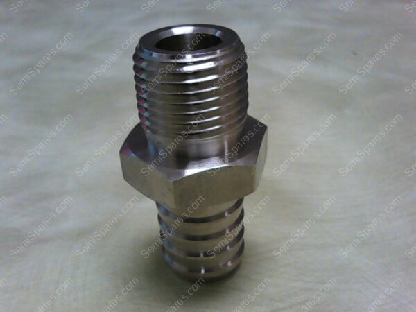 SS-8-HC-1-8 | CAJON SWAGELOK SS 1/2" NPT X 3/8" ID BARBED HOSE FITTING - Image 2