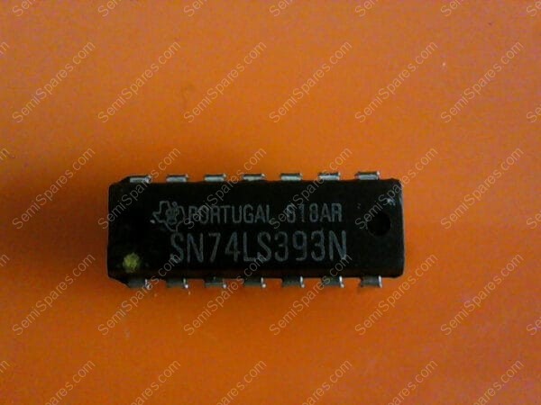 SN74LS393N | DECADE / BINARY COUNTER, LS FAMILY, 35 MHz, 4.75 V TO 5.25 V, DIP-14 - Image 2