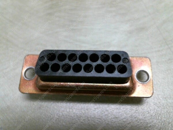 DAG15S | D SUB CONNECTOR, DB15, STANDARD, PLUG, DAU SERIES, 15 CONTACTS, DA, CRIMP - Image 2
