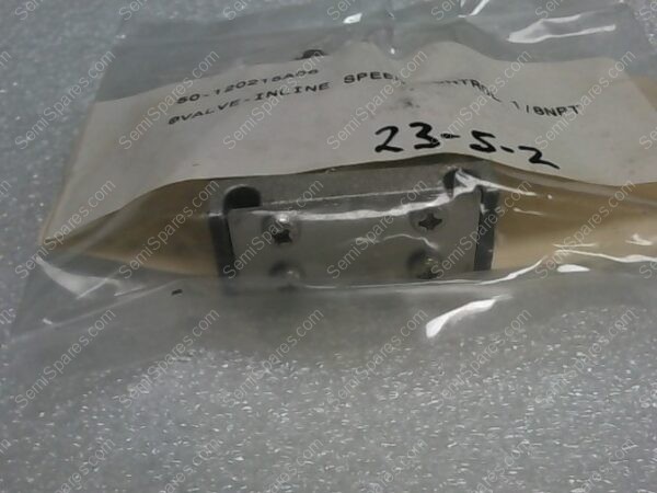 50-120215A06 | VALVE-INLINE SPEED CONTROL 1/8NPT, PARENT PART NUMBER: WA-091386D62