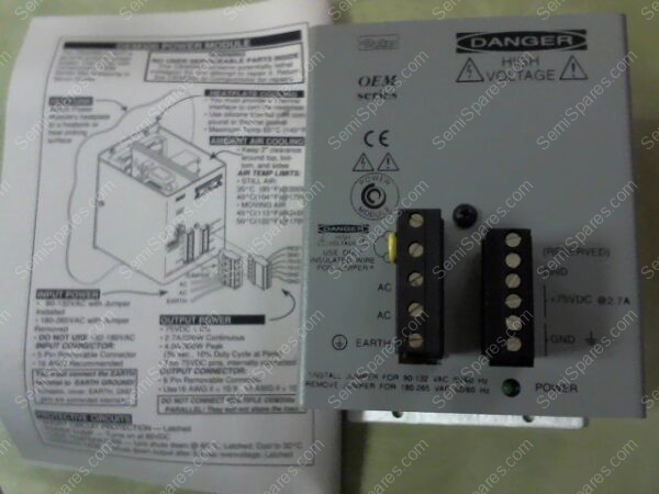 27-260374-00 | PWR,SPLY,75V,4A,OEM300 PARKER - Image 4