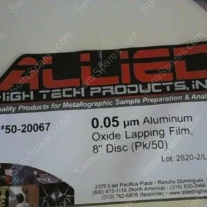 50-20067 | #50-20067 OXIDE LAPPING ,518-6025FL