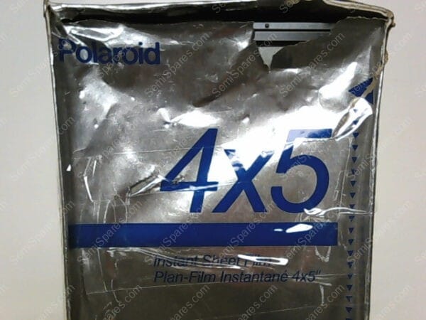 PXW3018B | POLAROID 4X5 INSTANT SHEET FILM (AS IS)