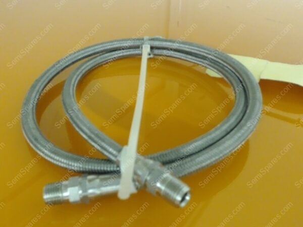 TH-1200-00 | LINE,4" SS BRAIDED W/ 3/8" FTGS MALE,K919 - Image 2