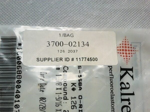 OR-5174-19 | O3700-02134, LID ISOLATOR O-RING CHEMRAZ - Image 2