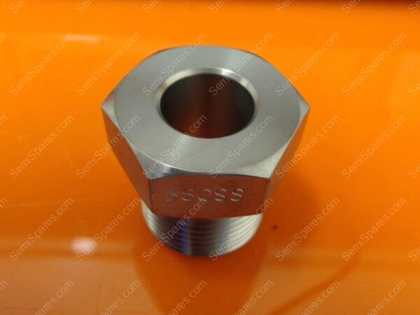 NUT-580SS | SS 580 INLET NUT - Image 2