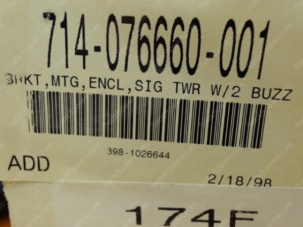 714-076660-001 | BRKT,MTG,ENCL,SIG TWR W/2 BUZZ - Image 4