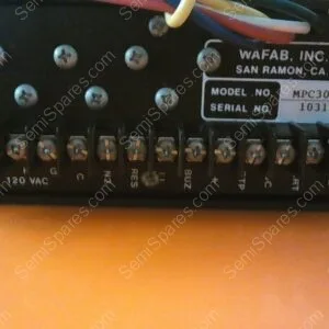 TM-0710-00 | CONTROLLER, WAFAB TURBO DUMP RINSE, P/N MPC301