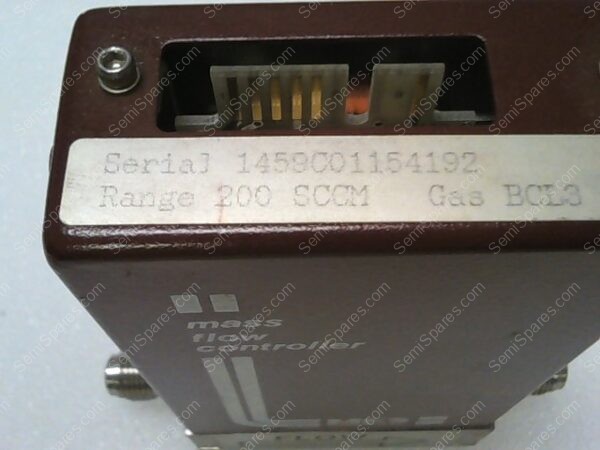 1461C-01000RM-SPF0134 | MASS FLOW CONTROLLER, RANGE 200 SCCM, GAS (BCL3) - Image 3