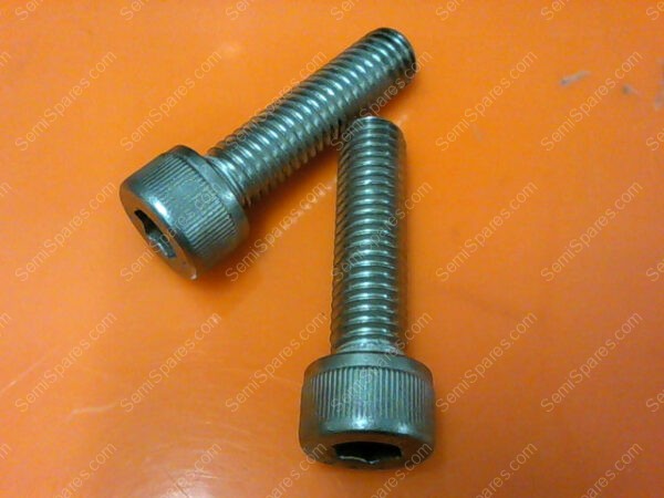 A2-70N | STAINLESS STEEL HEXAGON SCREWS M4x12 HEX HEAD (PKG OF 2)