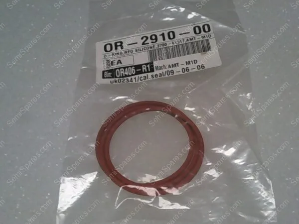 OR-2910-00 | O RING RED SILICONE 3700-01317,AMT