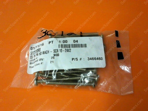 51251098 | PAN; HEAD; PHILLIPS; #10-24 X 2 PN/51251098 (PACK OF 25) - Image 3