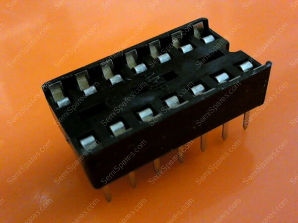 122214334340 | SOCKET IC 14-PIN DUAL WIPE LOW PROFILE 0.3 INCH WIDE - Image 3