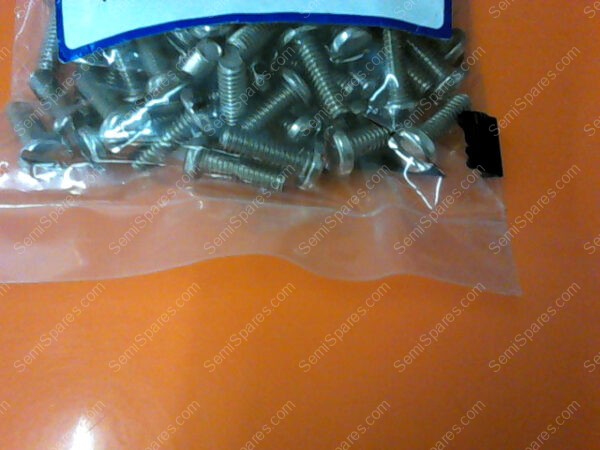 92945 | PAN HEAD SLOTTED #8-32 X 1/2" PN/92945 (PACK OF 50) - Image 2