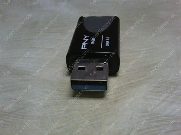 16GB3.0 | PNK 16GB FLASH DRIVE USB 3.0 BLACK/GRAY - Image 3