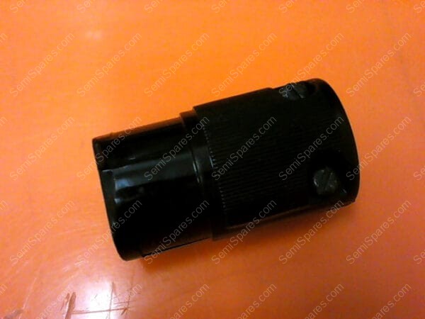 HBL7464V | HUBBELL VALISE CONNECTOR BODY 15A-125V A.C OR D.C 2 WIRE POLARIZED NEMA ML1-R - Image 3