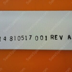 714-810517-001 | PNL,RACK,BLK,CUSTOM