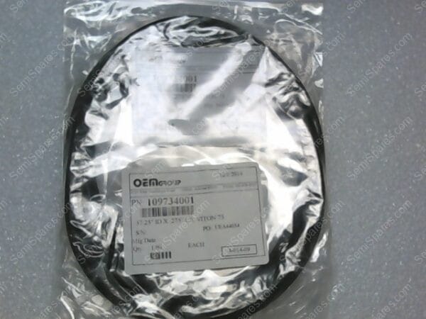OR-0810-99 | O-RING VITON 109734001 END STATION DOOR, 37.25"ID X .275" CS, VITON 75 - Image 3