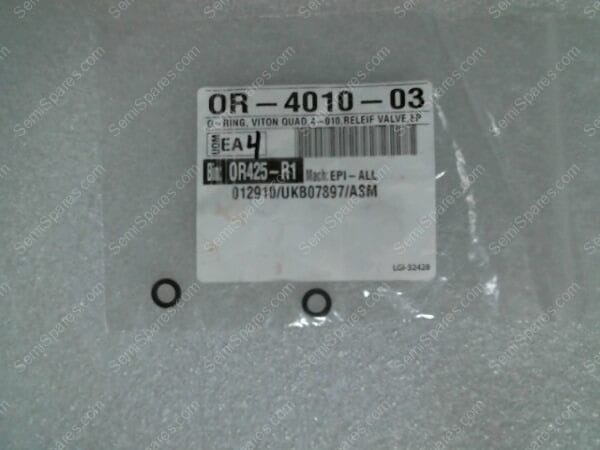 OR-4010-03 | O RING VITON QUAD, 4-010, RELIEF VALVE - Image 2