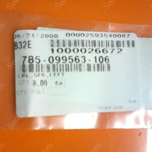 785-099563-106 | LBL,SF6,LEFT