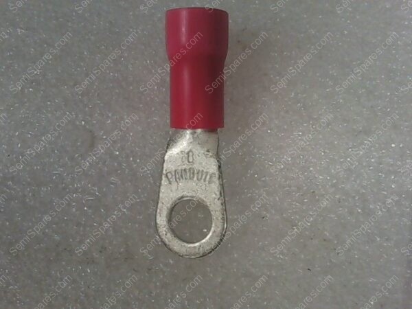 PANDUIT 8 | 8 AWG, 1/4'' STUD, PANDUIT PV8-14R-TY PAN -TERM, RING TERMINAL, RED - Image 3