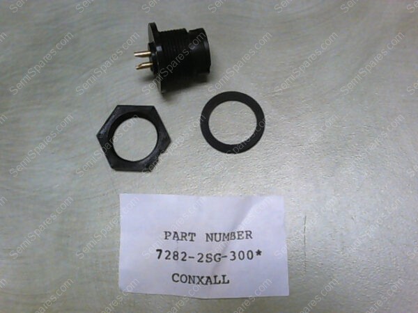 7282-2SG-300 | 2 POSITION CIRCULAR CONNECTOR RECEPTACLE, FEMALE SOCKETS SOLDER CUP - Image 4