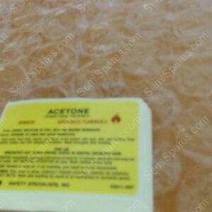 GU-5120-00 | LABEL, 74-28561P, ACETONE
