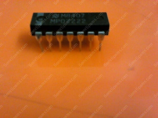 MPQ2222 | TRANS 4NPN 40V 0.5A (PK OF 5) - Image 3