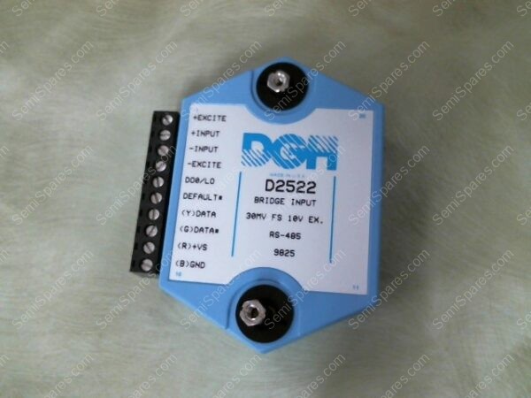 D2522 | DGH D2522 BRIDGE INPUT MODULE 30MV FS 10V EX RS-495 9825 - Image 3