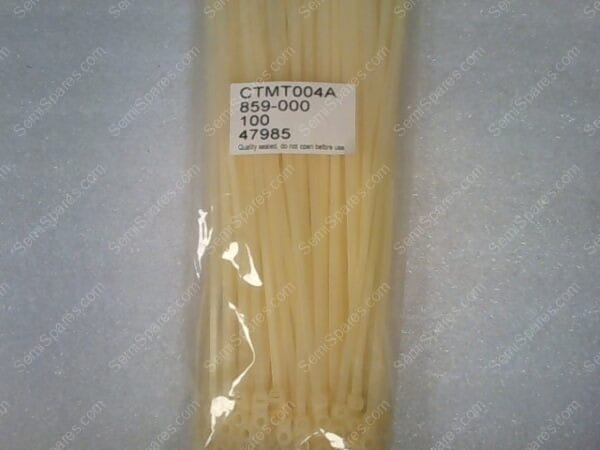 ZIP TIES (CTMT004A) | CTMT004A, 859-000, 100, 47985, ZIP TIES