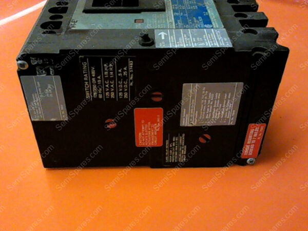 ED43B125 | SIEMENS I-T-E MOTOR CICUIT INTERRUPTER ED43B125 TYPE ED4-ETI 3P AMPS 125 VOLTS 480 AC - Image 3