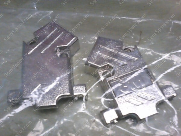 3357-6509-1C | 9 POS TWO PIECE BACKSHELL CONNECTOR SILVER 45DEG SHIELDED - Image 2