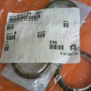 511-24-001 | O-RING, KF 40, VITON,316SS 511-24-001 (PKG OF 3)
