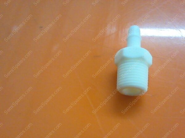 BF-0705-00 | BARB,1820-1,3/32"TO 1/8-27,WHITE NYLON,1 BAG OF 102 UNITS EACH
