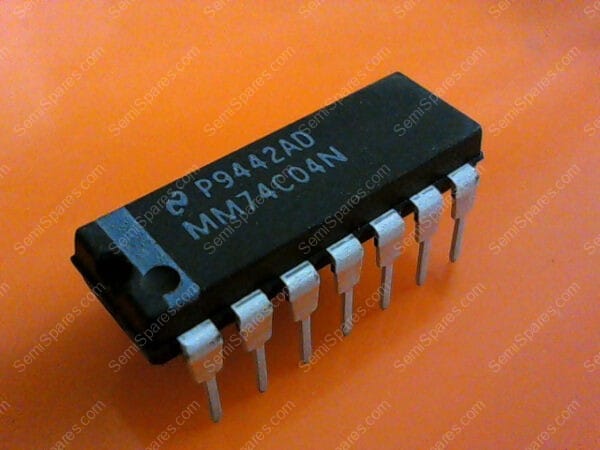 MM74C04N | MM74C04N NSC IC INVERTER HEX 14-DIP