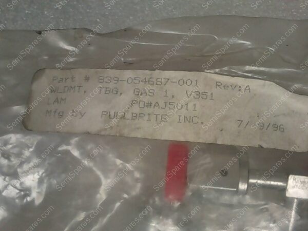 839-054687-001 | WLDMT, TBG, GAS 1, V351 - Image 3