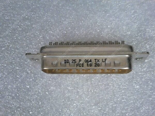 DB 25 P 0064 TX LF | 25 POSITION D-SUB PLUG, MALE PINS CONNECTOR - Image 2