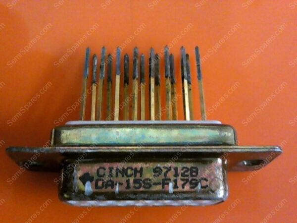 DA-15S-F179C | D-SUB STANDARD CONNECTORS DSUB 15 F WW .585" CLIN G ZI - Image 2