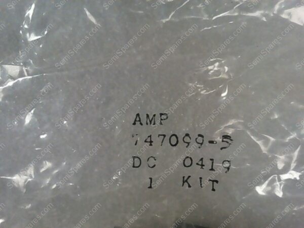 747099-5 | AMP 5 HOOD 15 PIN SHIELDED BACK SHELL PLATED PLASTIC RFI/EMI DB15
