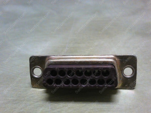 DAMA-15S | CONN D-SUB RCPT 15POS PNL MNT, FEMALE SOCKETS CONNECTOR - Image 2
