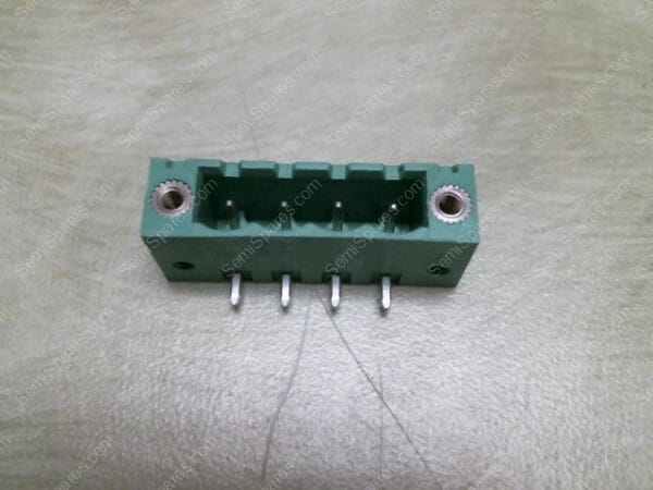 MSTB2,5 | MSTB2,5/4-GF-5,08 1776524 TERM BLOCK HDR 4POS 90DEG 5.08MM
